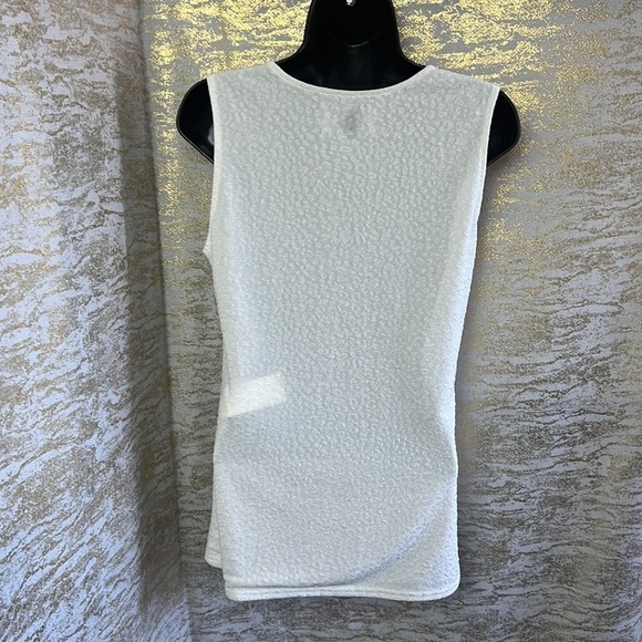 Joseph Ribkoff Off White Textured Camisole Style Top Size 10 - Picture 8 of 13